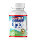 Biotin 900 mcg Biotina 90 Softgels Healthy America