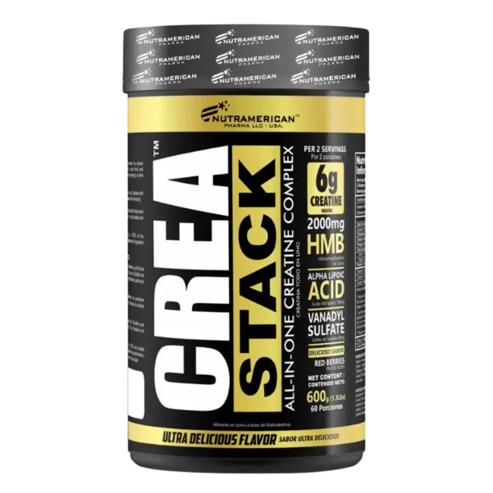 Crea Stack - Creatina Monohidratada con Hmb