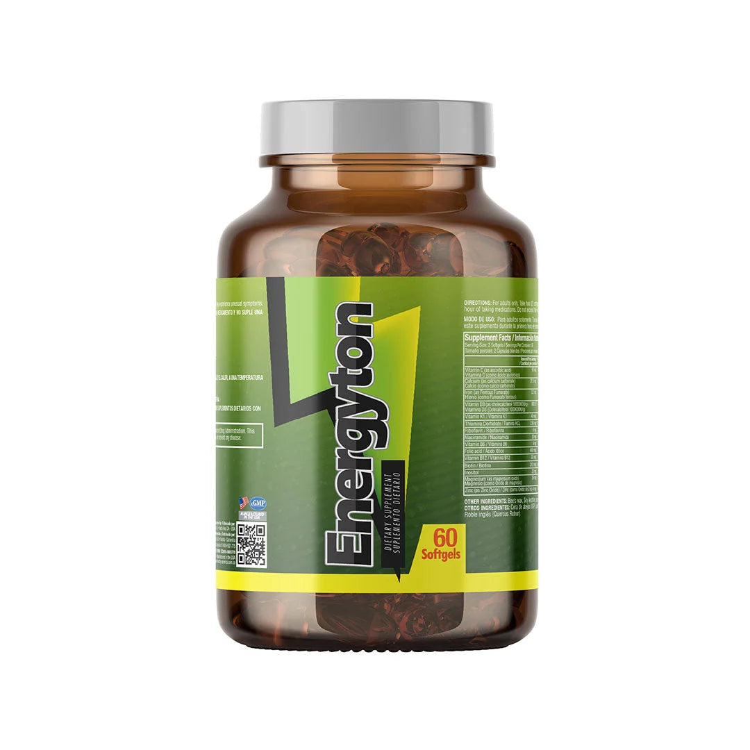 Energyton Energía y Vitalidad 60 Softgels Healthy America