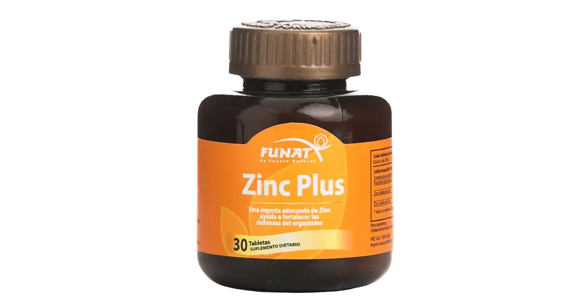 Zinc Plus Funat – 30 cápsulas