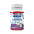 Ginkgo Biloba 60 mg Extracto de Ginkgo Biloba 60 Softgels Healthy America