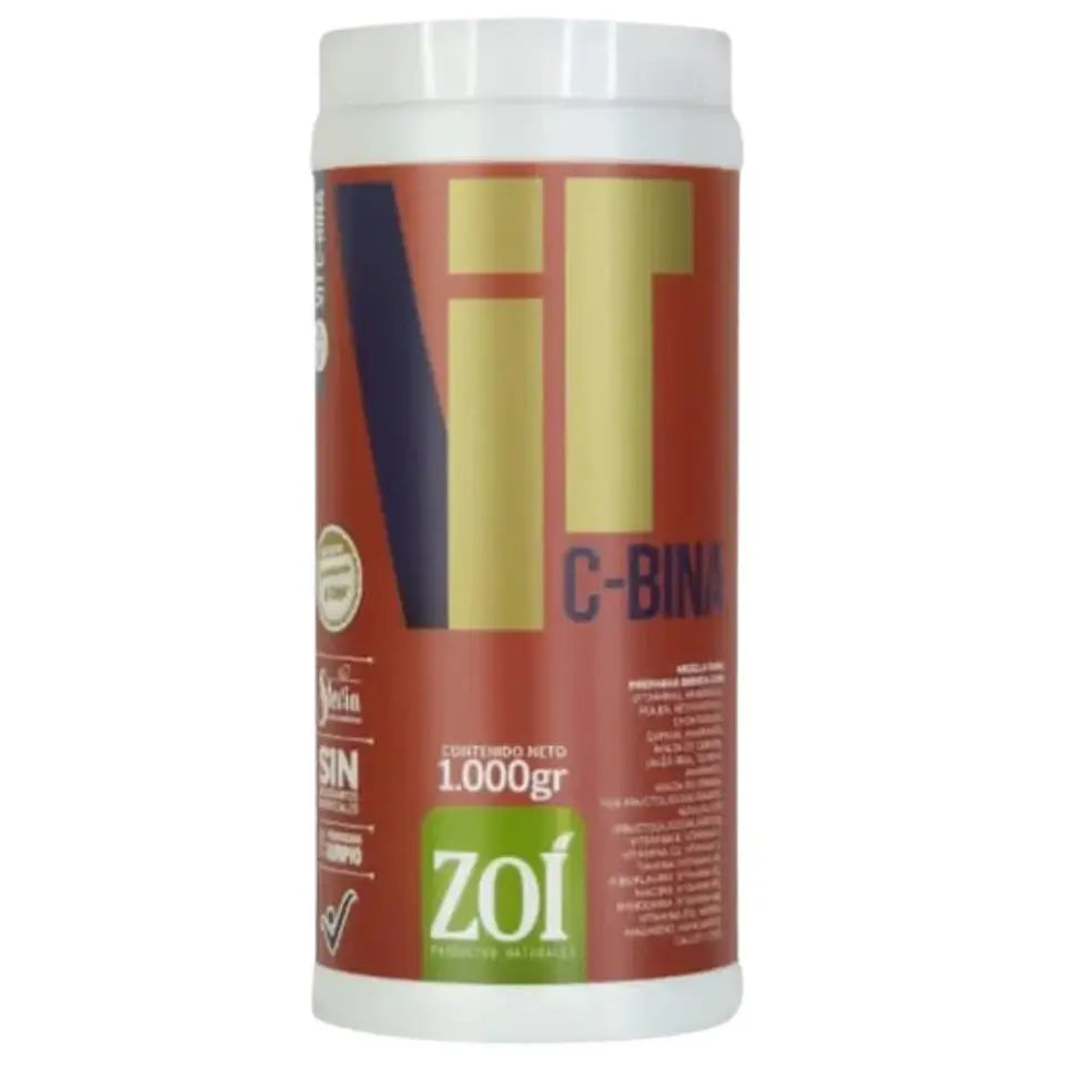 Vit C-Bina 1000 g Suplemento de Vitamina C Zoi