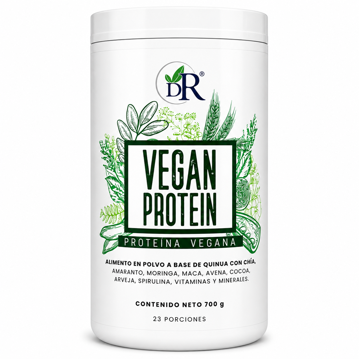 Vegan Protein Doctor Rojas 700g
