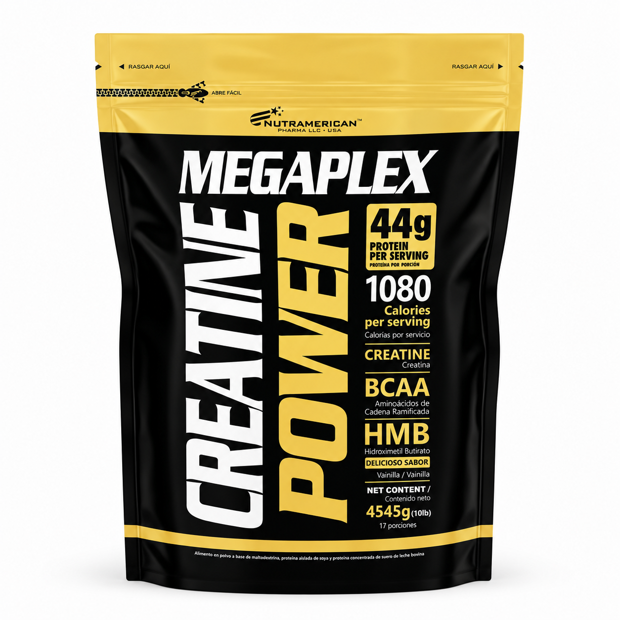 Megaplex Creatine Power 10 Lb Nutramerican