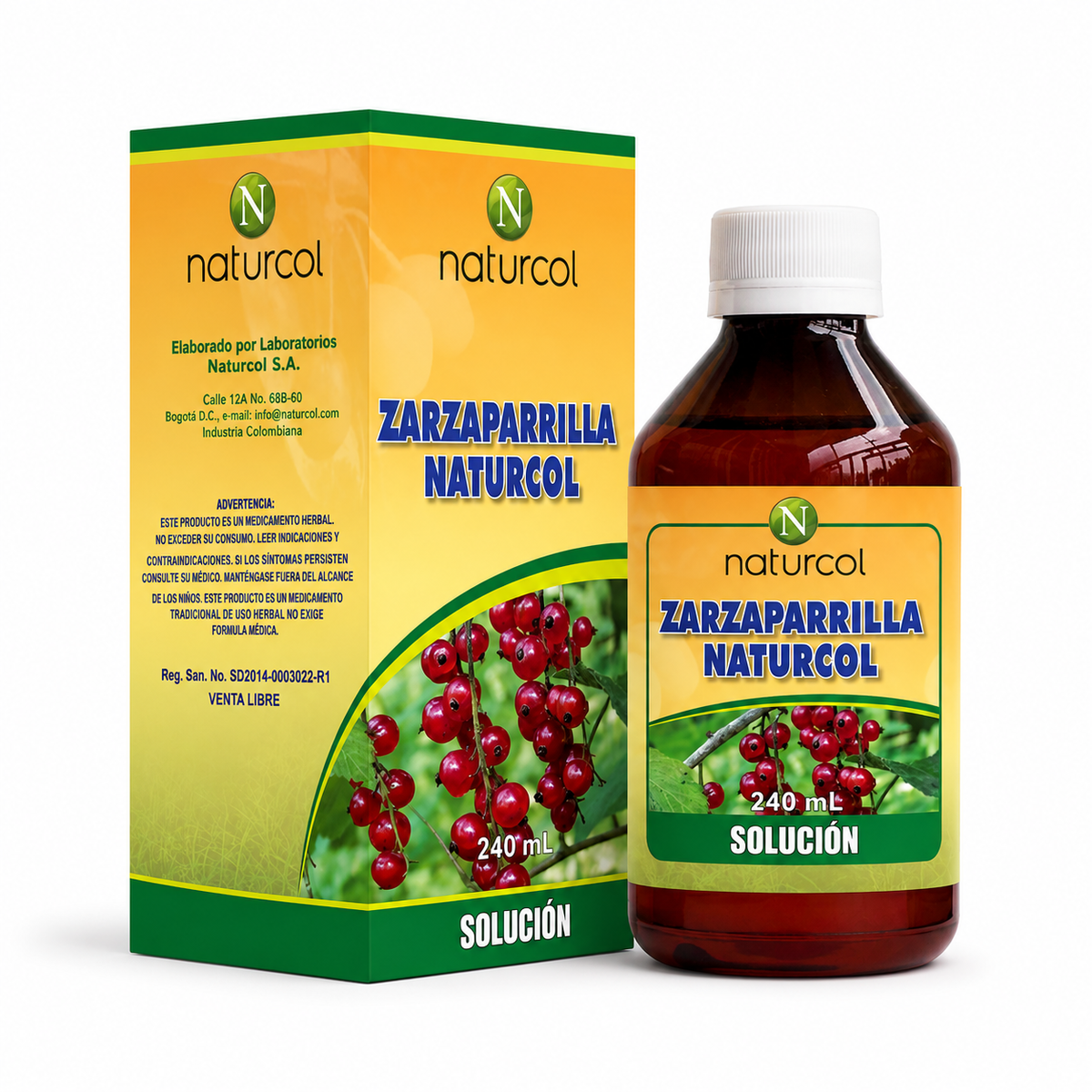 Zarzaparrilla 240 ml Naturcol