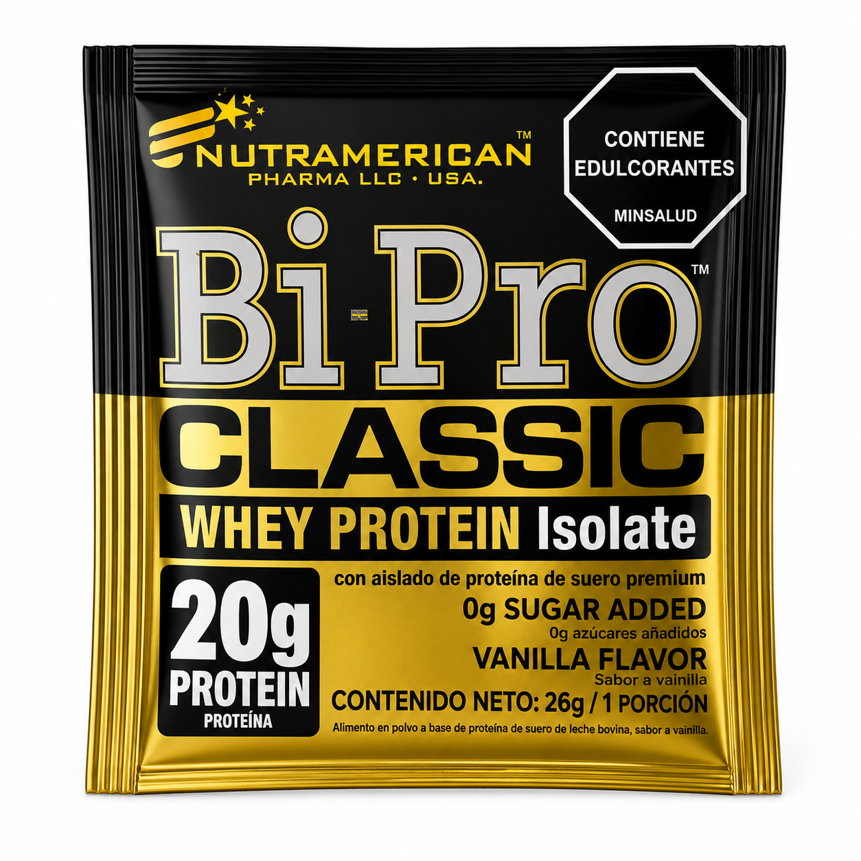 Proteína Bipro Classic Sabor Vainilla Sobre X 1 Und