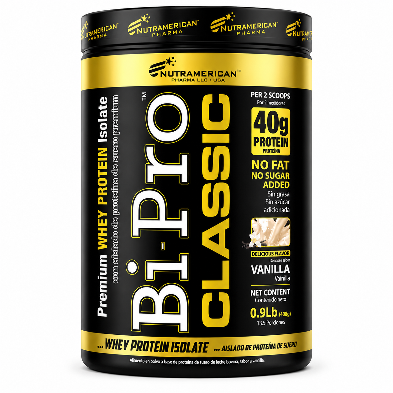Bi Pro Classic Whey Protein 408 gr Nutramerican