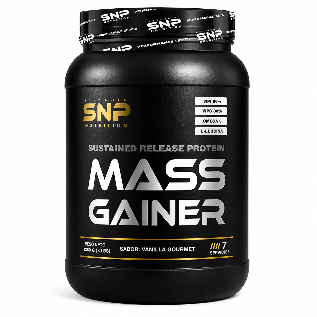 Proteína Mass Gainer 3 Lb SNP