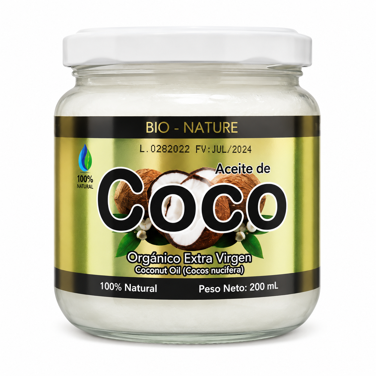 Aceite de Coco Orgánico