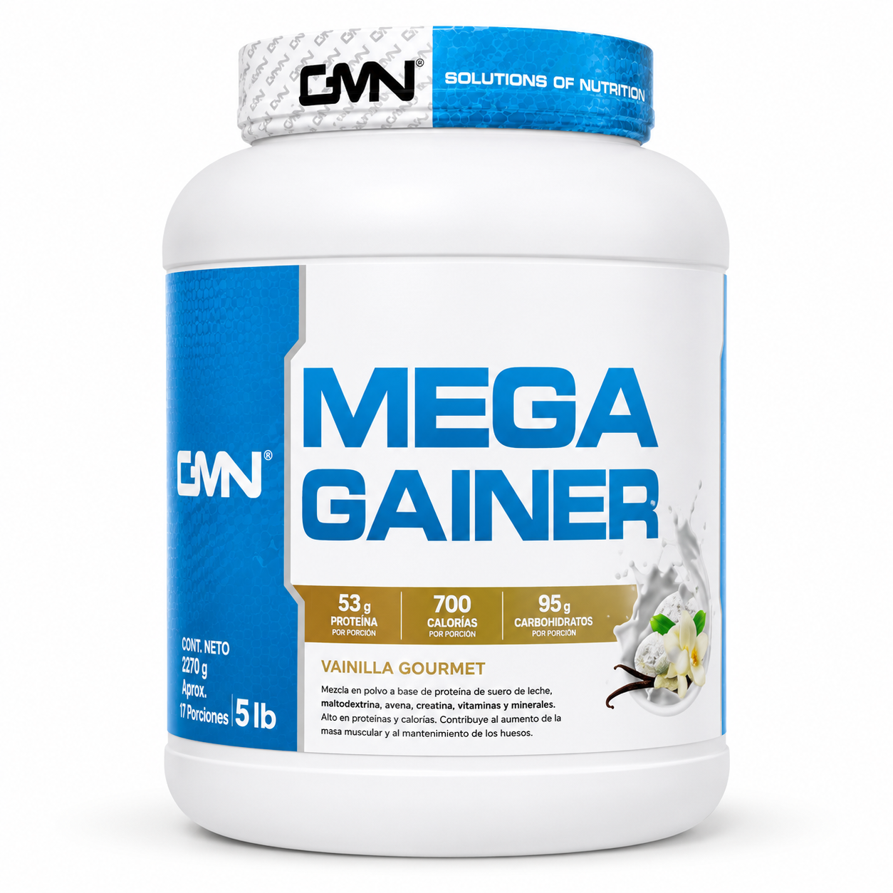 Mega Gainer sabor vainilla