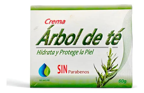 Crema de Árbol de Té 60 g Bio Nature – Cuidado y Frescura para la Piel