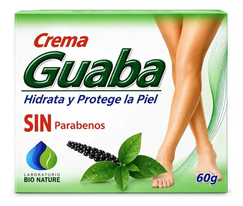 Crema de Guaba 60 g Bio Nature – Hidratación, Suavidad y Cuidado de la Piel
