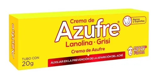 Crema Medicinal de Azufre Confarcol – Cuidado Tópico de la Piel