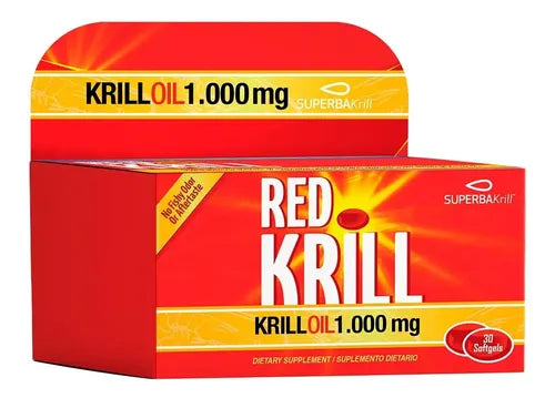 Red Krill 30 Softgels – Healthy America