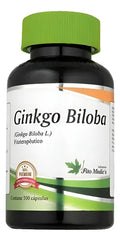 Ginkgo Biloba 100 Cápsulas Fito Medics – Concentración y Bienestar Cerebrovascular