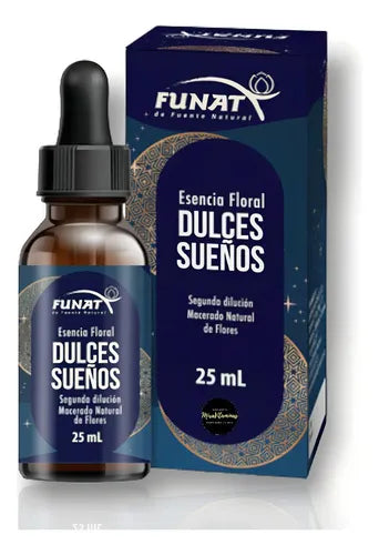 Esencia Floral Dulces Sueños 25 ml Funat – Esencias Naturales para tu Rutina de Descanso