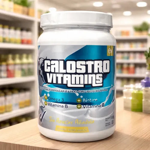 Calostro Bovino 750 g Essential Vitamins – Complemento Nutricional en Polvo