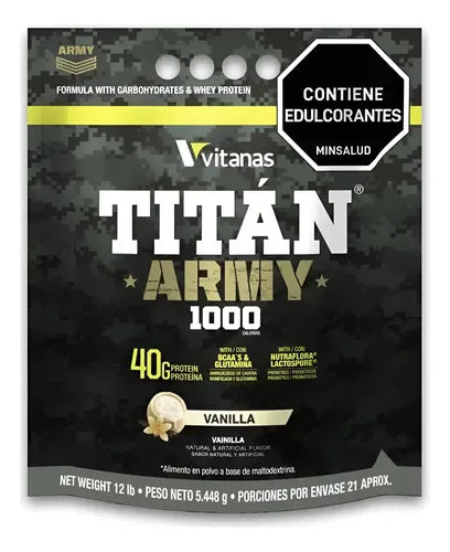 Titan Army 2 lb Vitanas Suplemento Deportivo