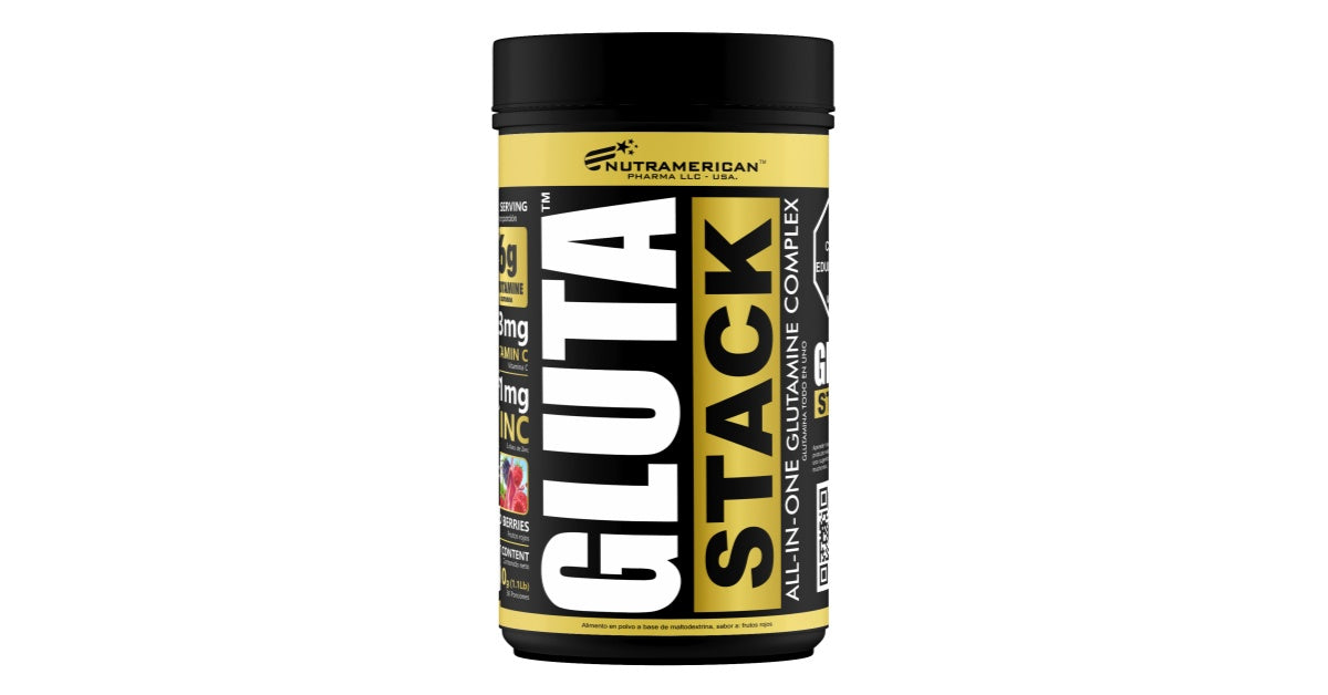 Gluta Stack 1.1 lb – Nutramerican Pharma
