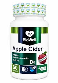 Apple Cider 60 Cápsulas Biowell – Vinagre de Manzana en Cápsulas