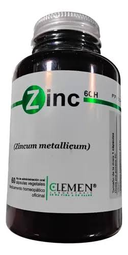 Zinc 60 Cápsulas Clemen – Complemento de Zinc para tu Rutina Diaria