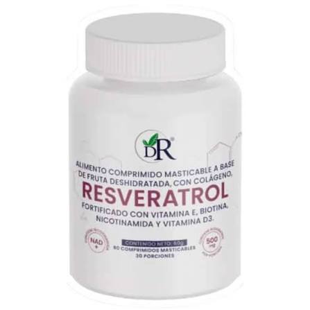 Resveratrol 60 Cápsulas Doctor Rojas – Suplemento para el Bienestar Diario