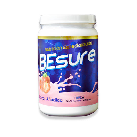 Besure Fresa & Vainilla 750 g Essential Vitamins – Suplemento Nutricional en Polvo