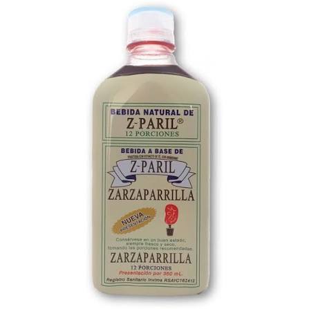 Z-Paril 360 ml Flomecol – Jarabe de Zarzaparrilla con Arándanos y Extracto de Té