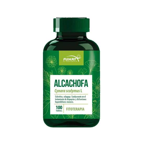 Alcachofa Compuesta 100 Cápsulas Funat – Alcachofa + Boldo para Bienestar Digestivo