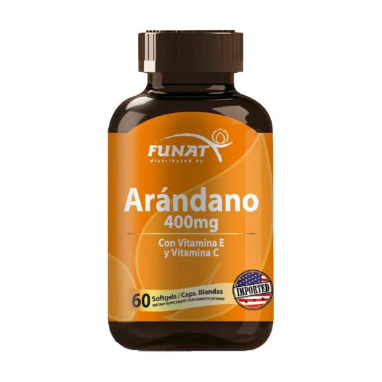 Arándano + Vitamina E 60 Cápsulas Funat – Con Vitamina C para Protección Antioxidante