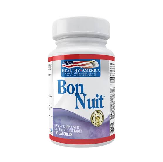 Bon Nuit Bienestar y Descanso 100 Cápsulas Healthy America