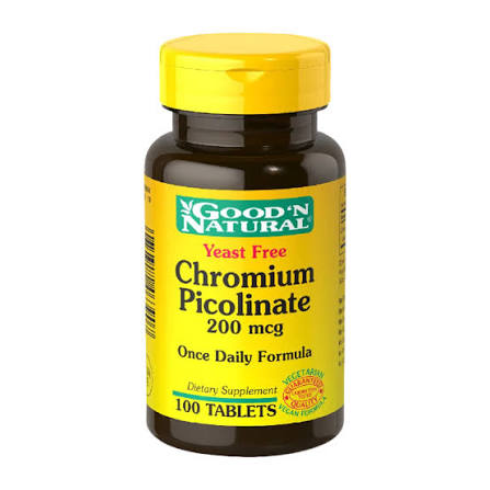 Chromium Picolinate Good Natural 100 Tabletas