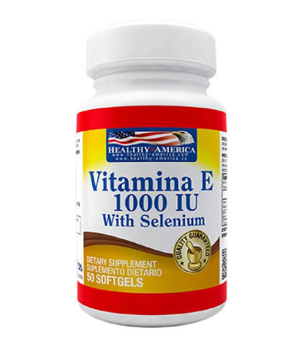 Vitamina E 1000 UI 50 Softgels – Healthy America