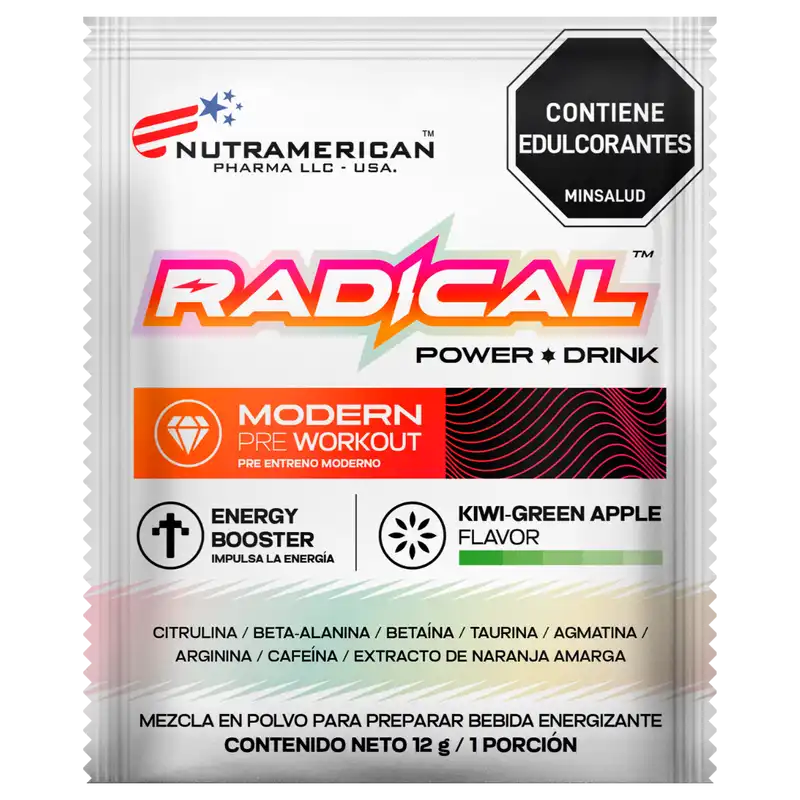 Radical por Servicio Suplemento Deportivo Nutramerican Pharma