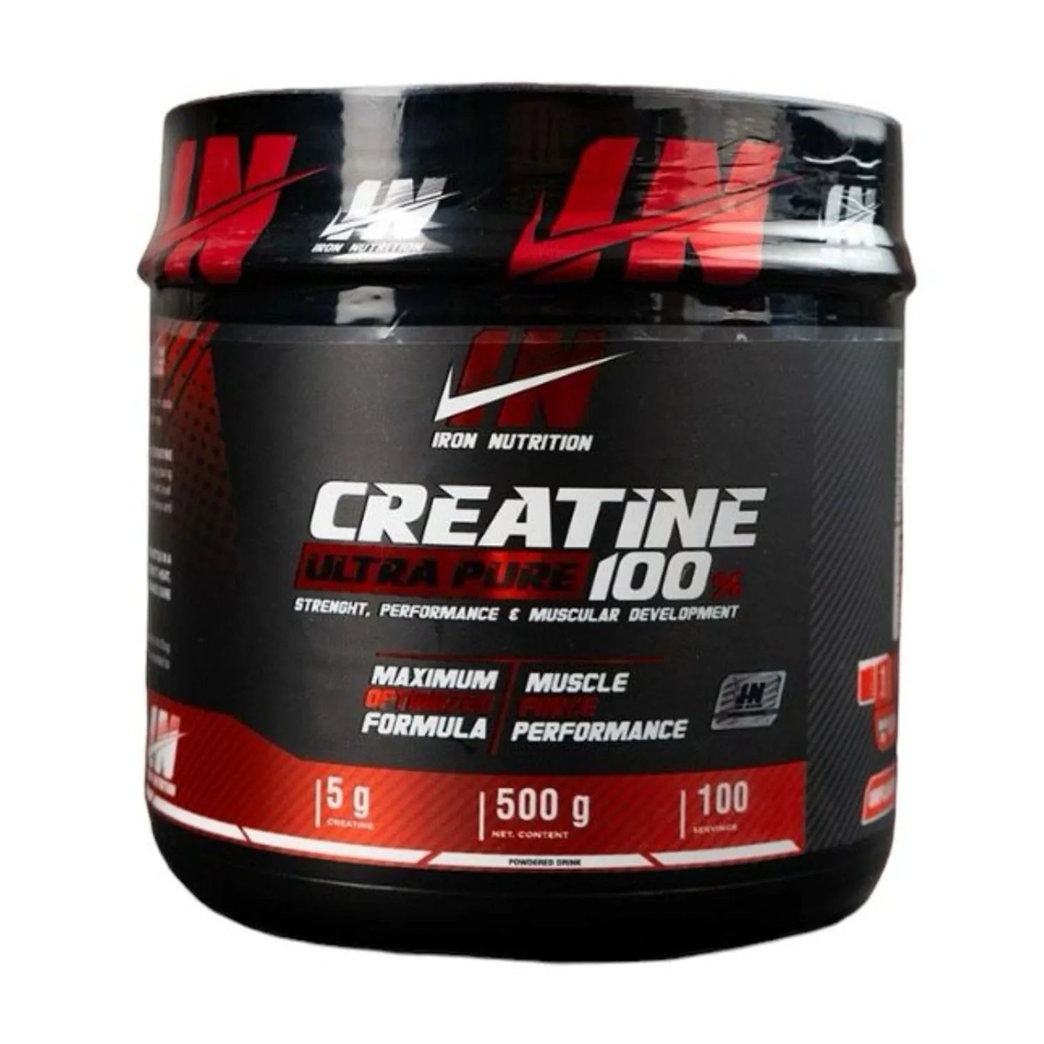 Creatine Ultra Pure 100% Iron Smart Nutrition