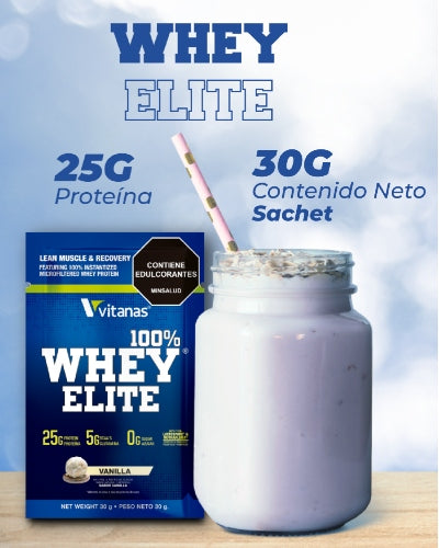 Whey Elite Proteína en Polvo Vitanas